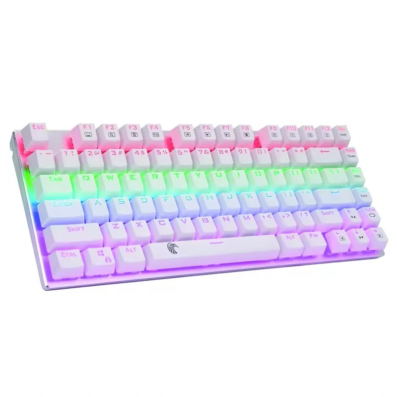 81klávesová mechanická herní klávesnice Rainbow